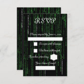 マトリックスコード 出欠カード (正面/裏面)