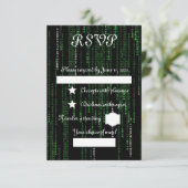 マトリックスコード 出欠カード (スタンド正面)