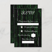 マトリックスコード 出欠カード (正面/裏面)