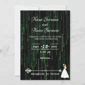 マトリックスコード 招待状 (正面)