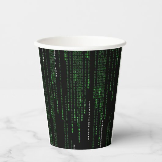 マトリックスコード 紙コップ (正面)