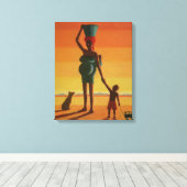 マトリックス2004 キャンバスプリント (インサイチュ (ウッドフロア))