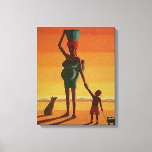 マトリックス2004 キャンバスプリント (正面)