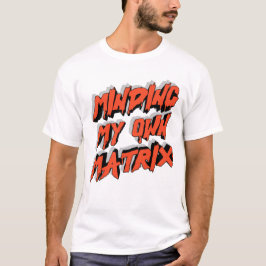 マトリックス グラフィックTシャツ 「自分のマトリックスに集中」 Tシャツ