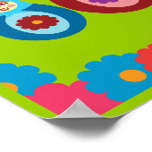 マトリョシカの人形 ポスター (角)