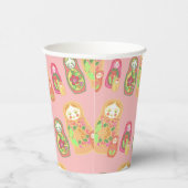 マトリョシカ 紙コップ (右)