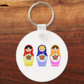 マトリョシュカ人形 キーホルダー (正面)