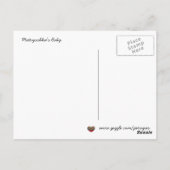 マトリヨシュカベビーウクライナフォークアート ポストカード (裏面)