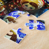 マトリヨシュカ人形お土産キオスク旅行写真 ジグソーパズル (側面)