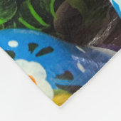 マトリヨシュカ人形お土産キオスク旅行写真 フリースブランケット (角)