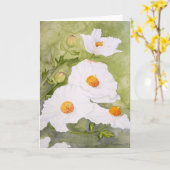 マトリリジャポピーIカード カード (黄色い花)