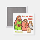 マトレシュカ磁石 マグネット (正面/裏面)