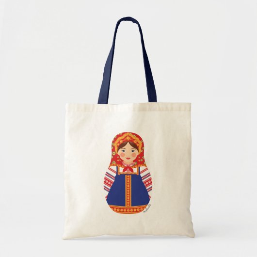 マトロシアのリョシカバッグ トートバッグ (正面)