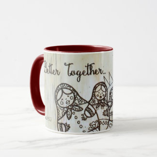 マトロシュカウクライナの巣人形 マグカップ