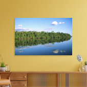 マト・グロッソ州、アマゾン、ブラジル。森林のある キャンバスプリント (インサイチュ (リビング))