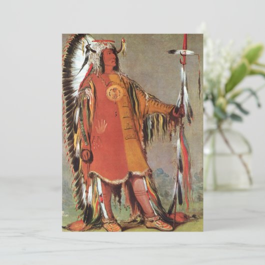 マト・トペの肖像（George Catlinによる） (スタンド正面)