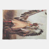 マト・トープ氏はカール・ボドマー氏のマンポートレート キッチンタオル (横)