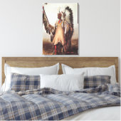 マト・トープ氏はカール・ボドマー氏のマンポートレート キャンバスプリント (インサイチュ (寝室))