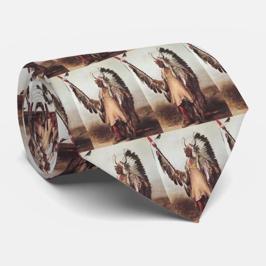 マト・トープ氏はカール・ボドマー氏のマンポートレート ネクタイ (ロール)