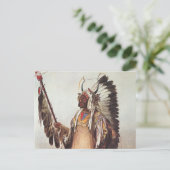 マト・トープ氏はカール・ボドマー氏のマンポートレート ポストカード (スタンド正面)