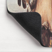 マト・トープ氏はカール・ボドマー氏のマンポートレート マウスパッド (コーナー)