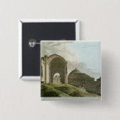 マドゥライの宮殿の台なし 缶バッジ (正面&裏面)