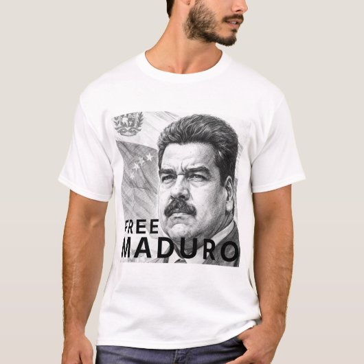 マドゥロ解放 Tシャツ (正面)