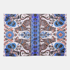 マドシンプルバ絵を描ニ キッチンタオル