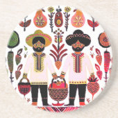 マドシンプルバ絵を描ニ コースター (正面)