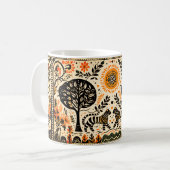 マドシンプルバ絵を描ニ コーヒーマグカップ (正面左)