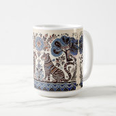 マドシンプルバ絵を描ニ コーヒーマグカップ (正面右)