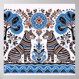 マドシンプルバ絵を描ニ ポスター