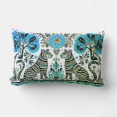 マドシンプルバ絵を描ニ ランバークッション (正面)