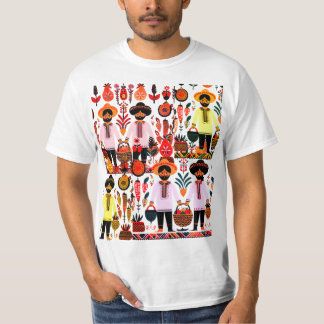 マドシンプルバ絵を描ニ Tシャツ