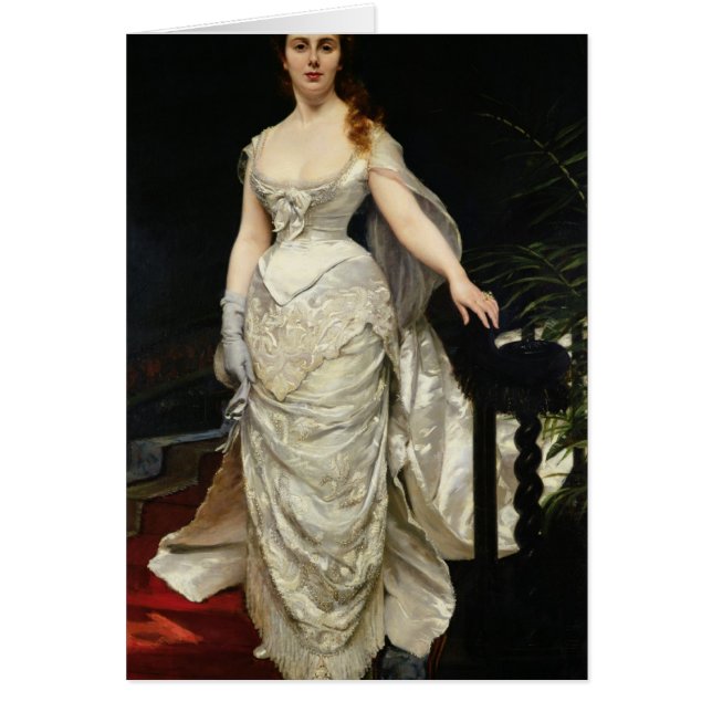 マドモアゼルのポートレートX 1873年 (正面)