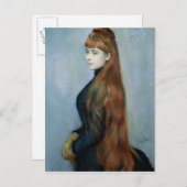 マドモアゼルアリスGuerinのポートレート ポストカード (正面/裏面)