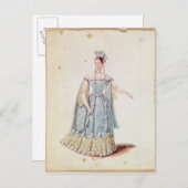 マドモワゼル・ジョルジュin 'Isabeau de Baviere' ポストカード (正面/裏面)