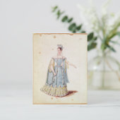 マドモワゼル・ジョルジュin 'Isabeau de Baviere' ポストカード (スタンド正面)