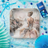 マドモワゼル ペーパープレート (パーティー)