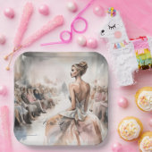 マドモワゼル ペーパープレート (パーティー)