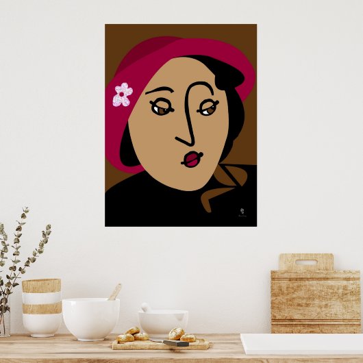 マドモワゼル ポスター (キッチン)