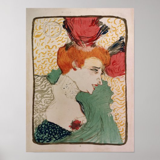 マドモワゼル・マルセレ貸し手， 1895 ポスター (正面)