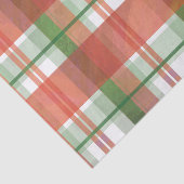 マドラスの格子縞のクリスマス 薄葉紙 (詳細)