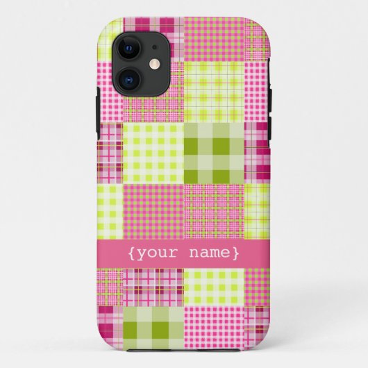 マドラスの格子縞のiPhone 5の場合 Case-Mate iPhoneケース (裏面)
