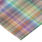 マドラスプカラフルレイドストライプパターン テーブルクロス (アングル)