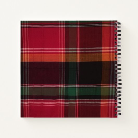 マドラスプライドUSVIモノグラカリブのムカスタム ノートブック (裏面)