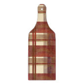 マドラスプレイド秋レッド カッティングボード (正面)