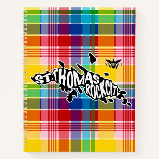 マドラス島，アメリカヴァージン諸島，ロック・シティ ノートブック (正面)