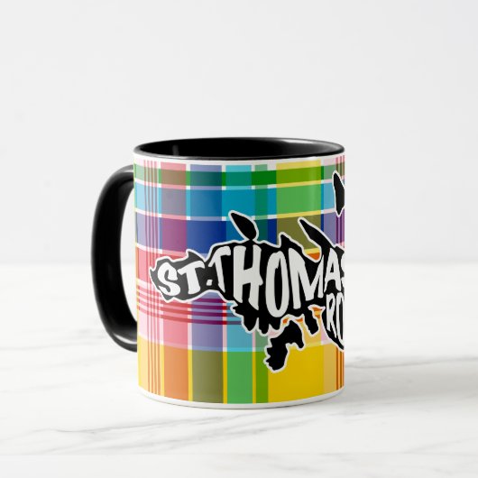 マドラス島，アメリカヴァージン諸島，ロック・シティ マグカップ (正面左)