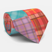 マドラス·パッチワーク ネクタイ (ロール)
